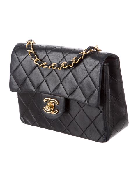 chanel classic mini square flap bag size|Chanel small flap bag price.